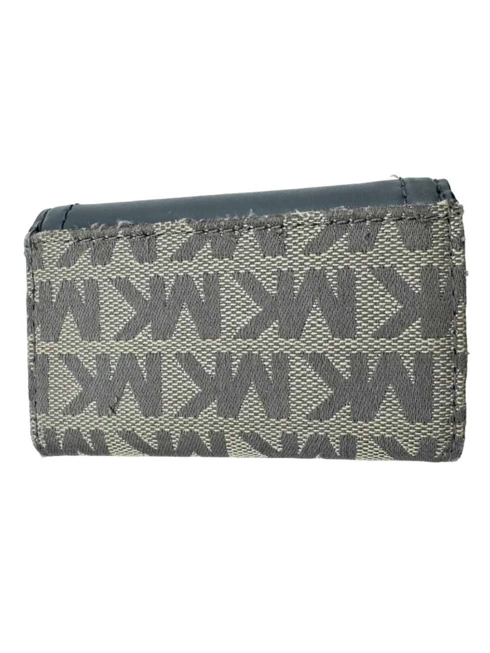 Michael Kors Key Case Holder MK 6 Hooks Organizer Wallet Travel Gift Gray Used